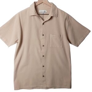 SEASPICE mens shirt size small with a raw cotton texture